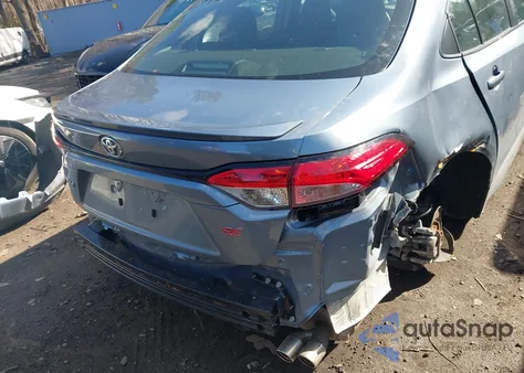 2020 Toyota Corolla Se z USA, uszkodzony, nr VIN 5YFS4RCE4LP044683